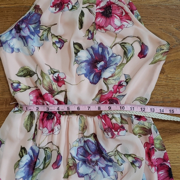 IZ Byer Flower print dress sz S - Picture 9 of 12